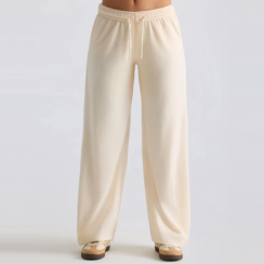 Hip Lifting Loose Straight Leg Pants