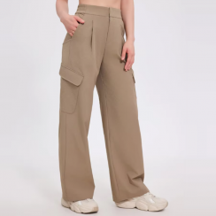 2 Prs Womens High Waist Fall Winter Outdoor Loose Casual Wide Leg Sweatpants