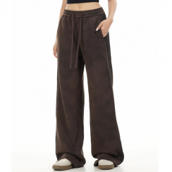 2 Prs Lady Casual Loose Wide Leg Pants