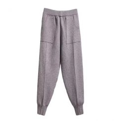 2 Prs Winter Knitted Womens Large Size Loose Fashionable Harem Pants
