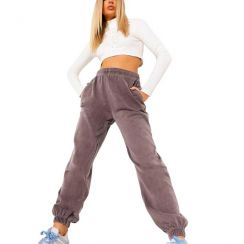 3 Prs Winter Warm Thicken Acid Wash Joggers Harem Sweatpants